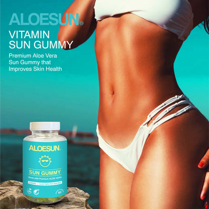 ALOESUN Aloe Vera SUN GUMMY (2-Month Supply)