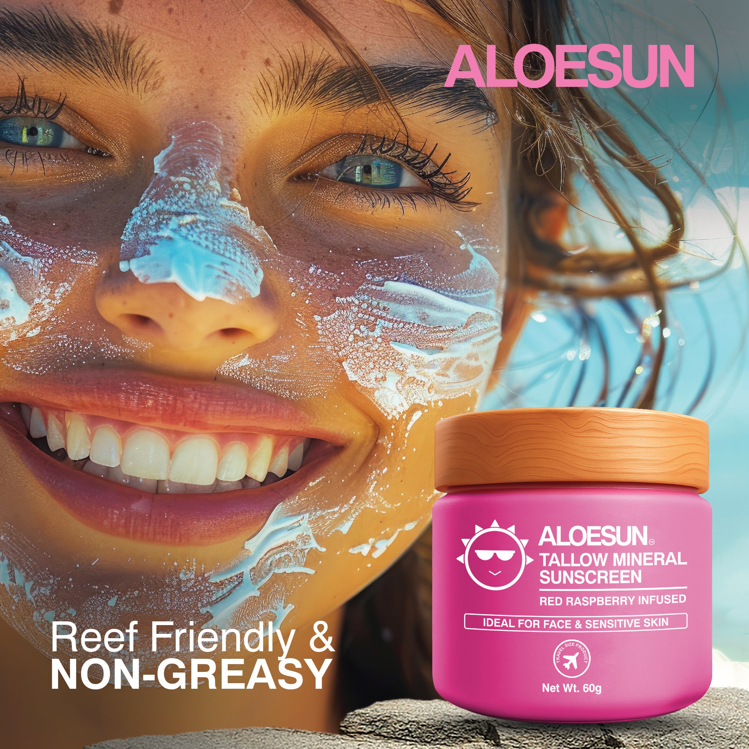 ALOESUN Natural Tallow Sunscreen 30 SPF – ALOESUN™ | Always Organic