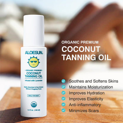 ALOESUN Organic Tanning Oil