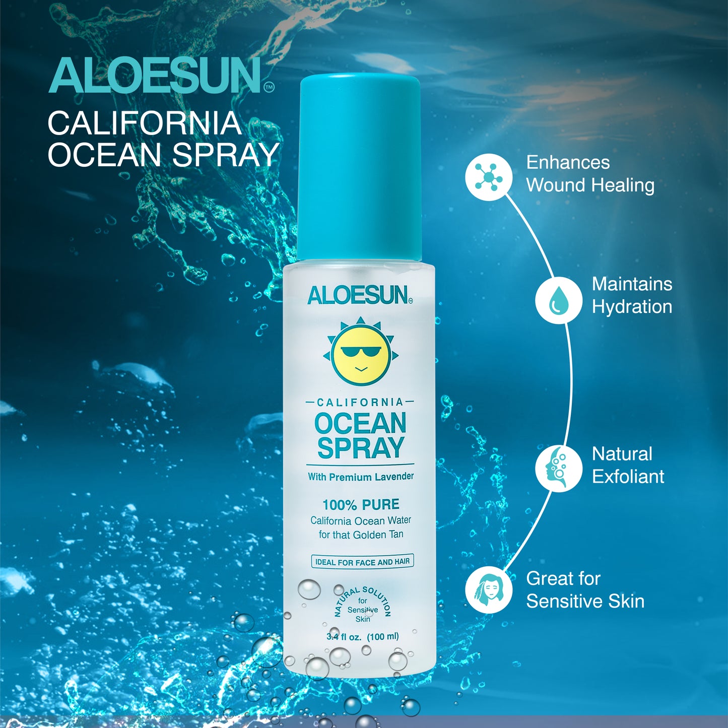 ALOESUN California Ocean Spray