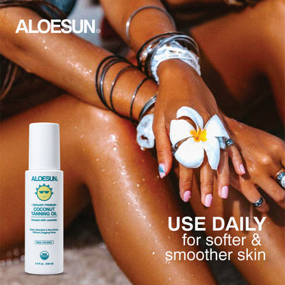 ALOESUN Organic Tanning Oil