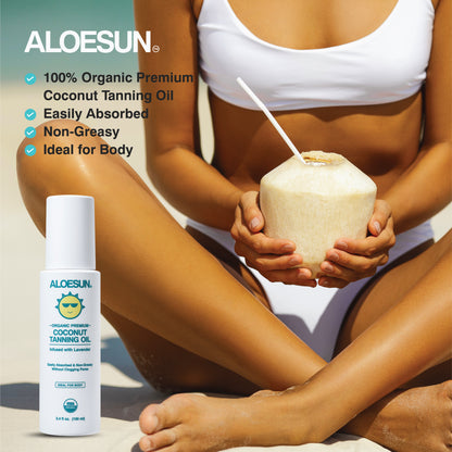 ALOESUN Organic Tanning Oil