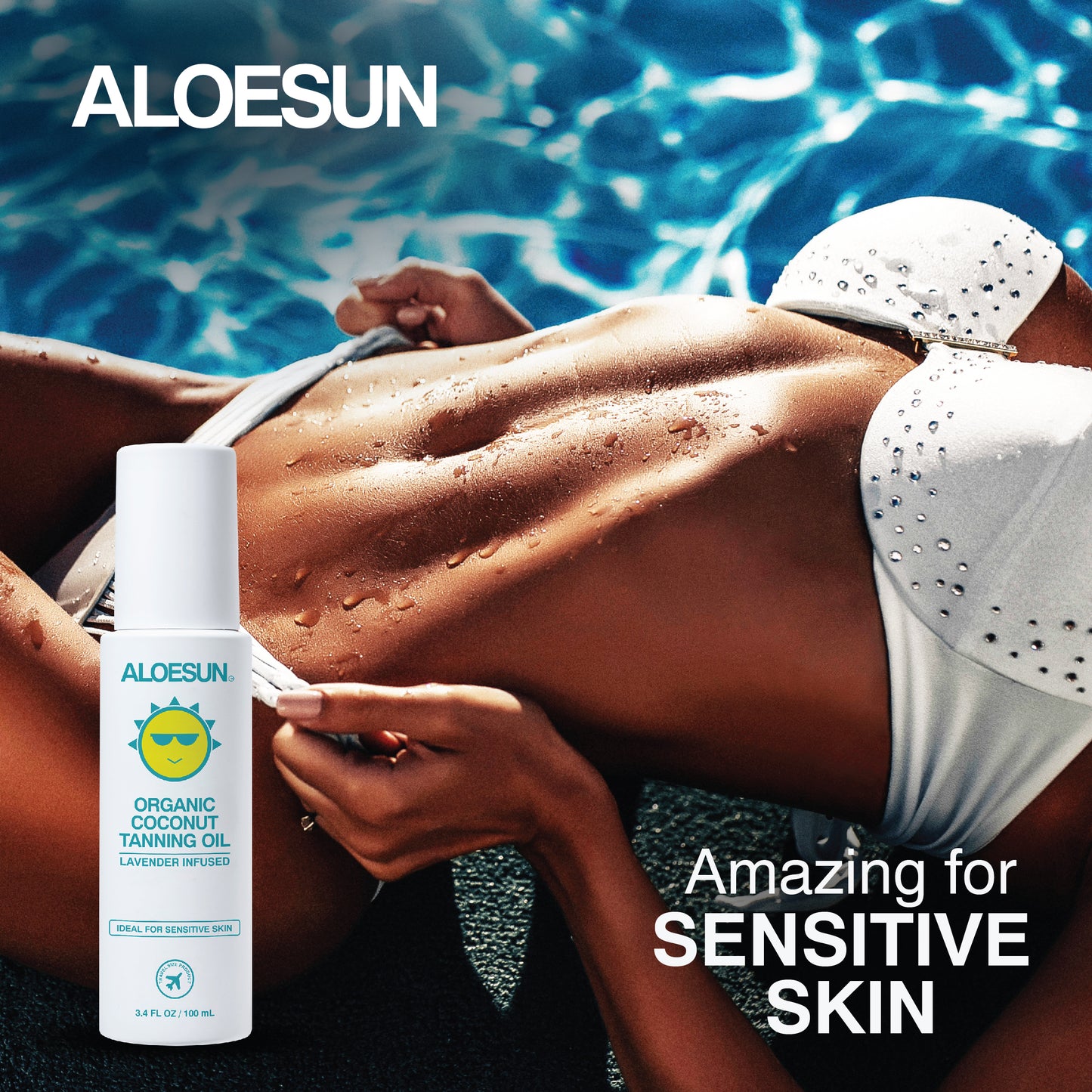 ALOESUN Organic Tanning Oil