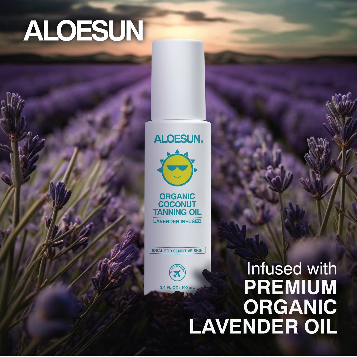 ALOESUN Organic Tanning Oil