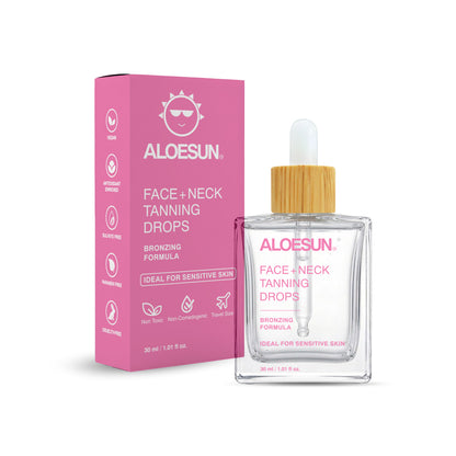 ALOESUN Self Tanning Drops for Face & Body