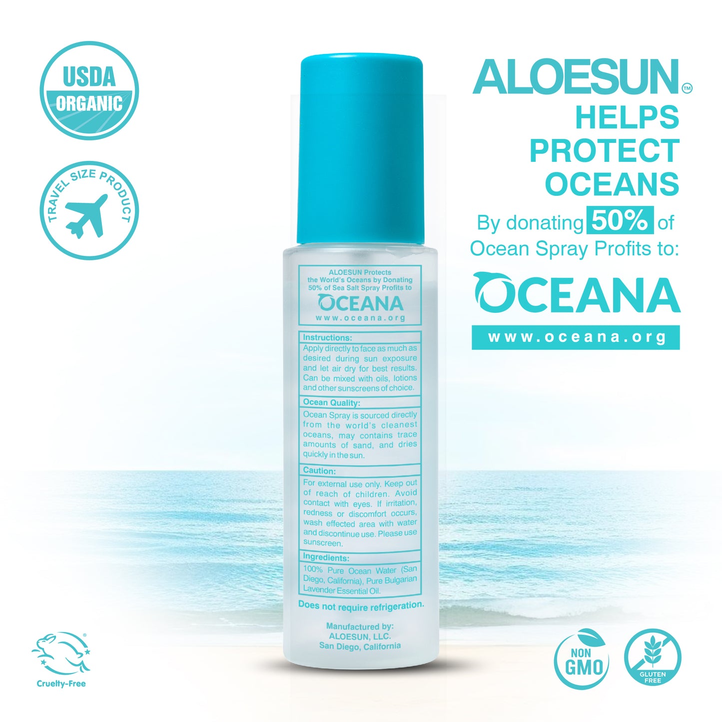 ALOESUN California Ocean Spray
