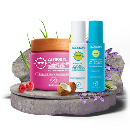 ALOESUN Organic Tanning Bundle