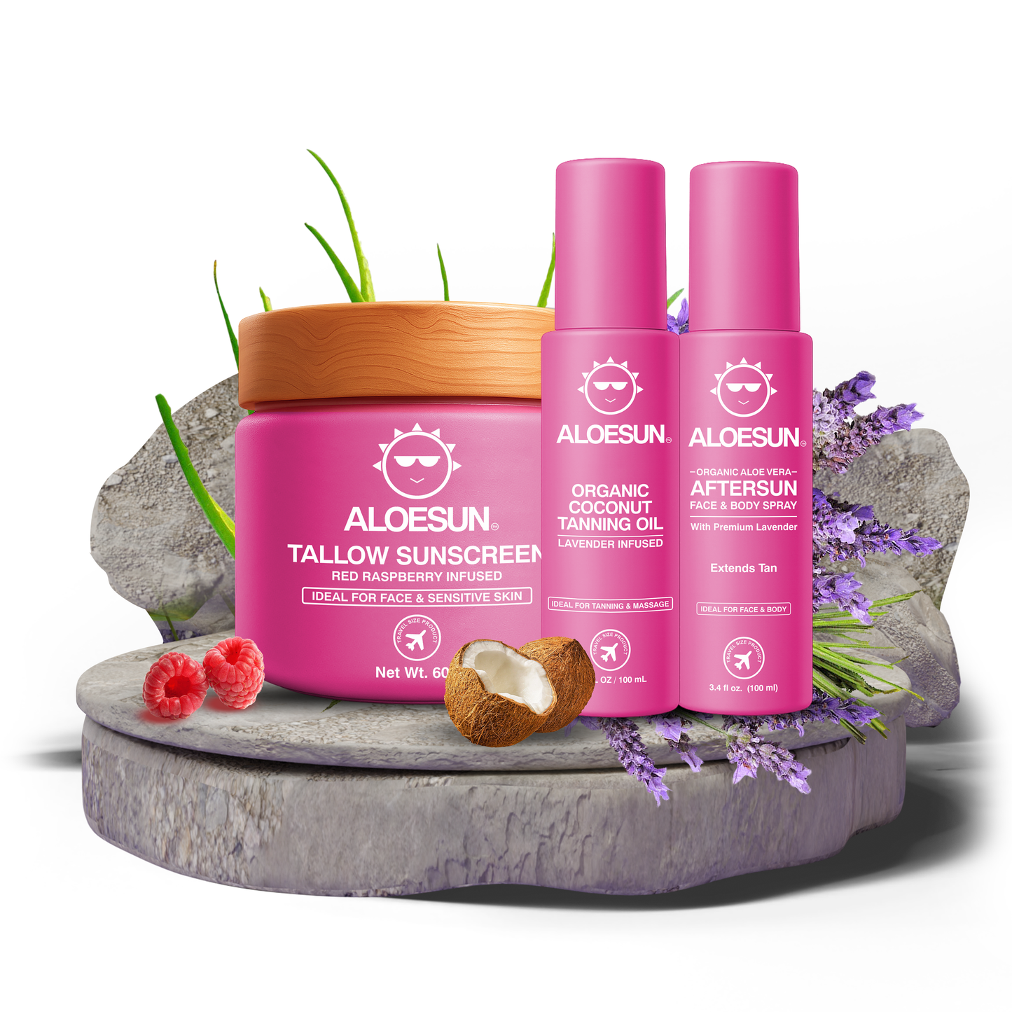 ALOESUN Organic Tanning Bundle