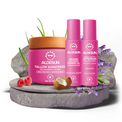ALOESUN Organic Tanning Bundle