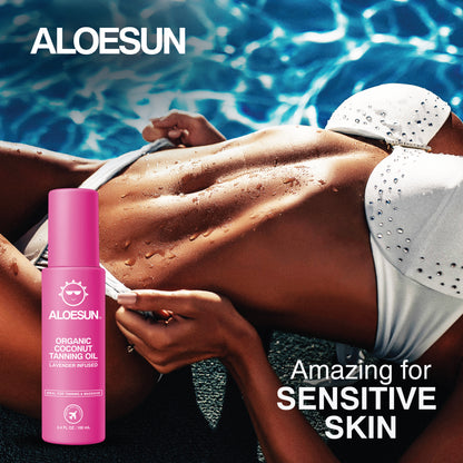 ALOESUN Organic Tanning Oil