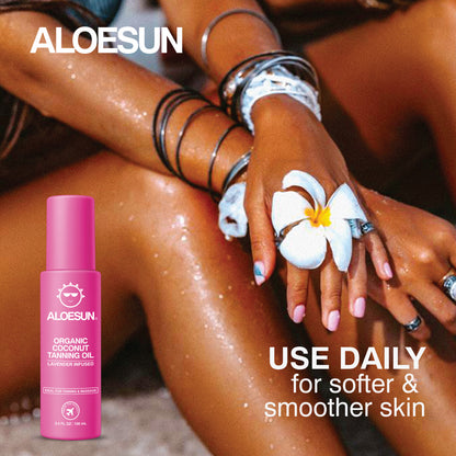 ALOESUN Organic Tanning Oil